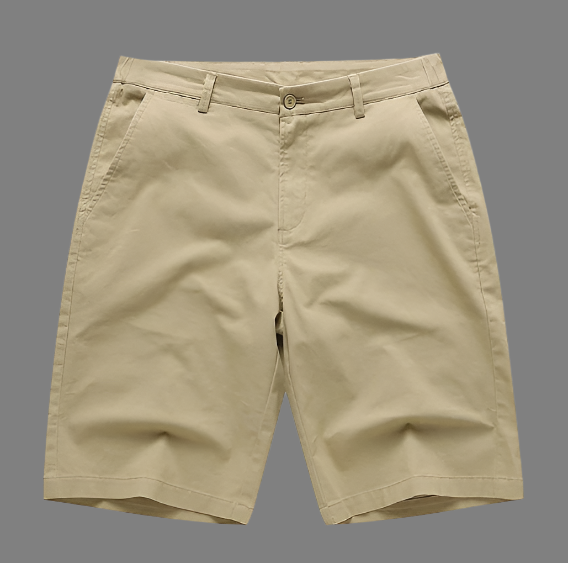 Mannen | Chino shorts met stevige rits en opbergzakken