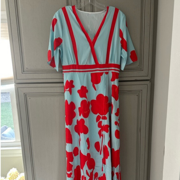 JANICE - Luxe Bloemenjurk voor Dames