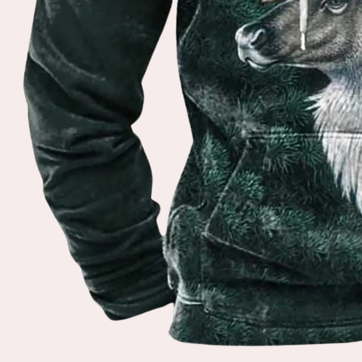 MODESTO - Modieuze Kerstmis Hoodie voor Heren