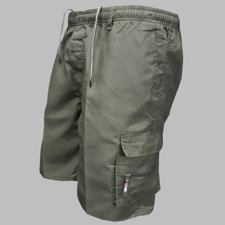 Mannen | Korte cargo broek met meerdere zakken