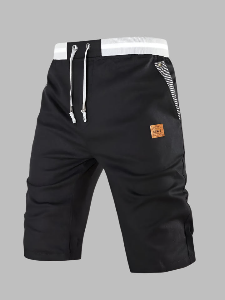Mannen | Shorts met verstelbaar trekkoord en rechte snit