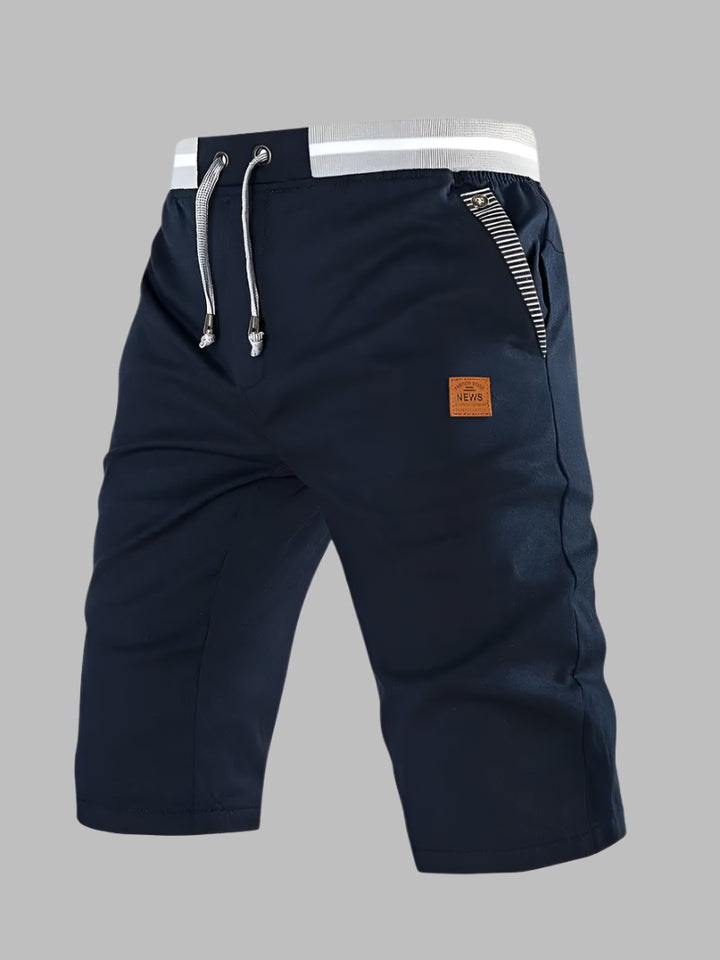 Mannen | Shorts met verstelbaar trekkoord en rechte snit