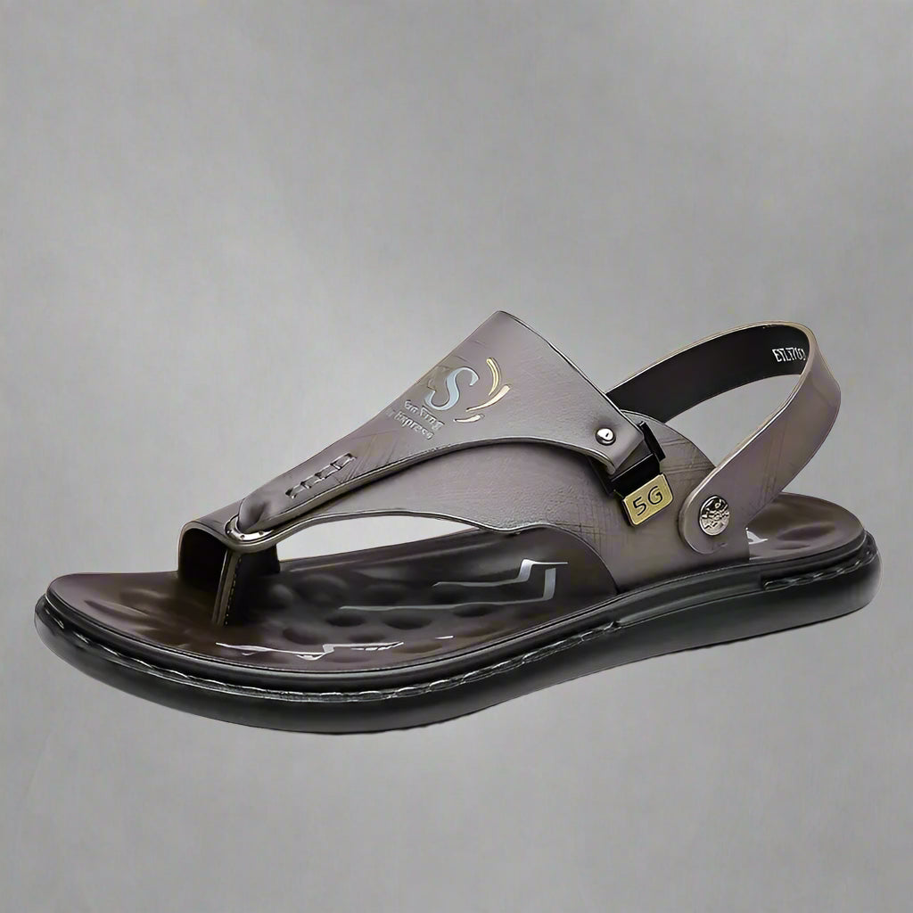 Mannen | Ongedwongen slippers met ondersteunende teenlus