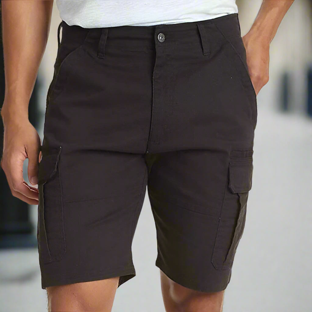 Mannen | Cargo shorts met functionele zakken