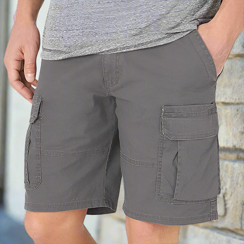 Mannen | Cargo shorts met functionele zakken