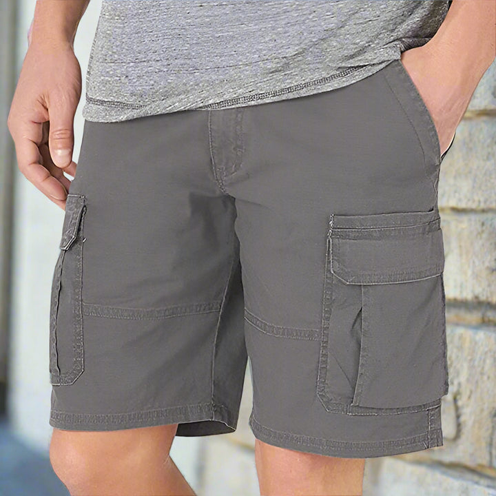 Mannen | Cargo shorts met functionele zakken