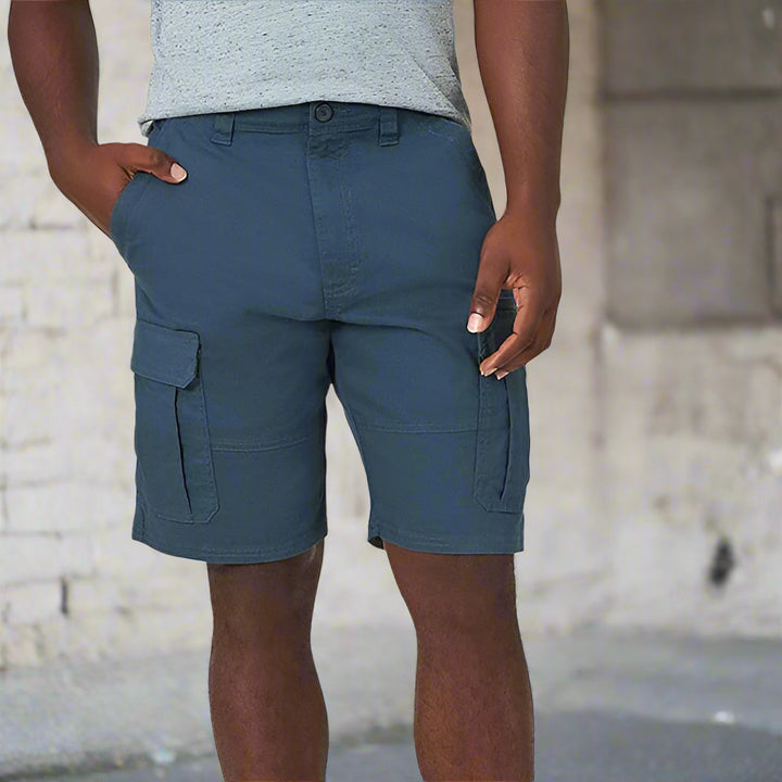 Mannen | Cargo shorts met functionele zakken