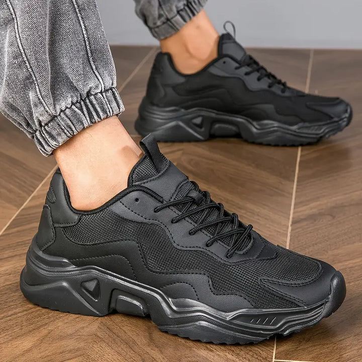Mannen | Chunky sneaker met gewatteerde zool
