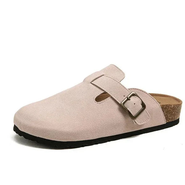 Mannen | Sandalen in Bostonstijl met zachte afwerking