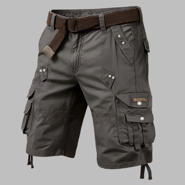 Mannen | Cargoshorts met riem en meerdere