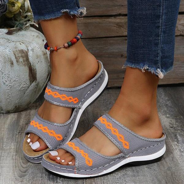 Vrouwen | Zomersandalen met verstelbare banden