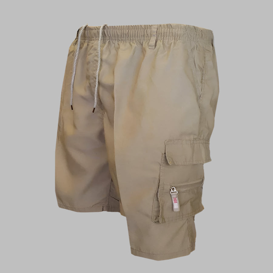 Mannen | Korte cargo broek met meerdere zakken