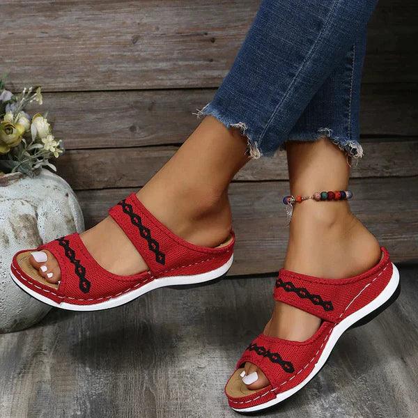 Vrouwen | Zomersandalen met verstelbare banden
