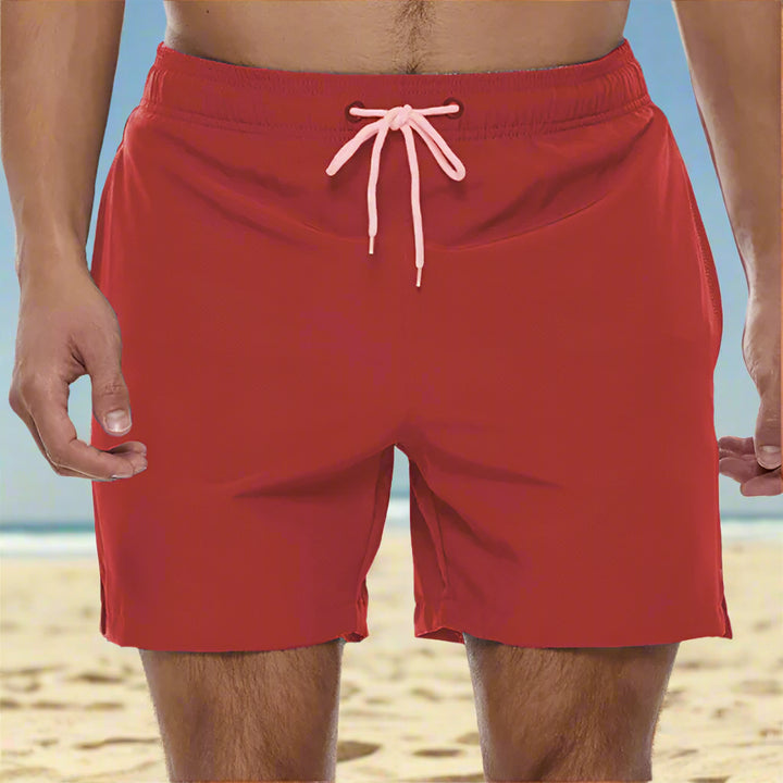 Mannen | Short met elastische tailleband en trekkoord