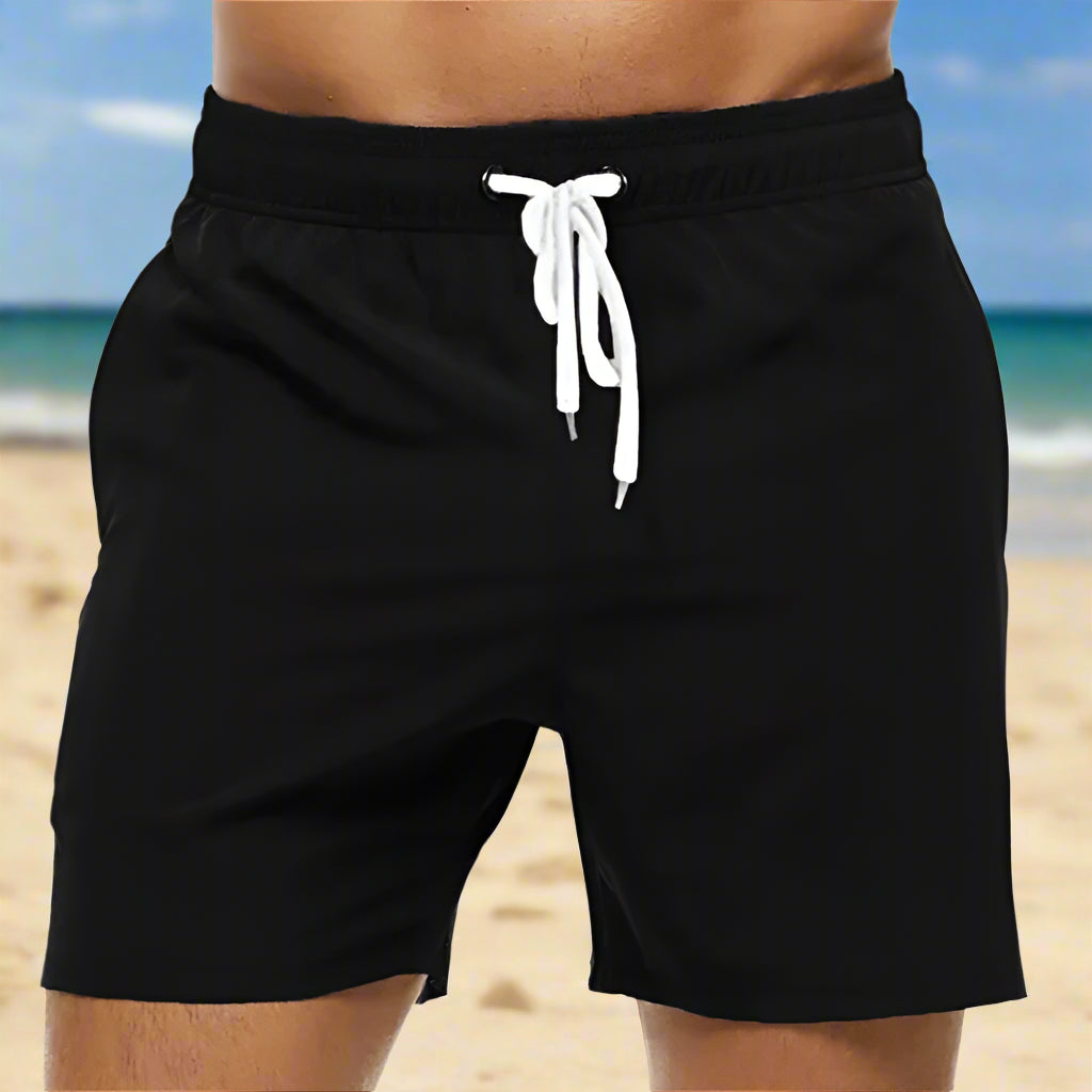 Mannen | Short met elastische tailleband en trekkoord