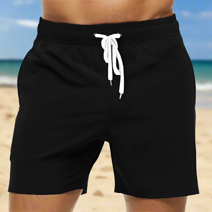 Mannen | Short met elastische tailleband en trekkoord