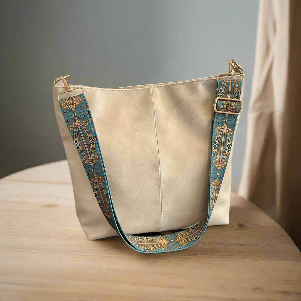 Vrouwen | Vintage schoudertas met verstelbare band
