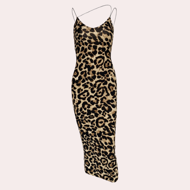 NATALIJA - Stralende Dames Jurk met Dierenprint