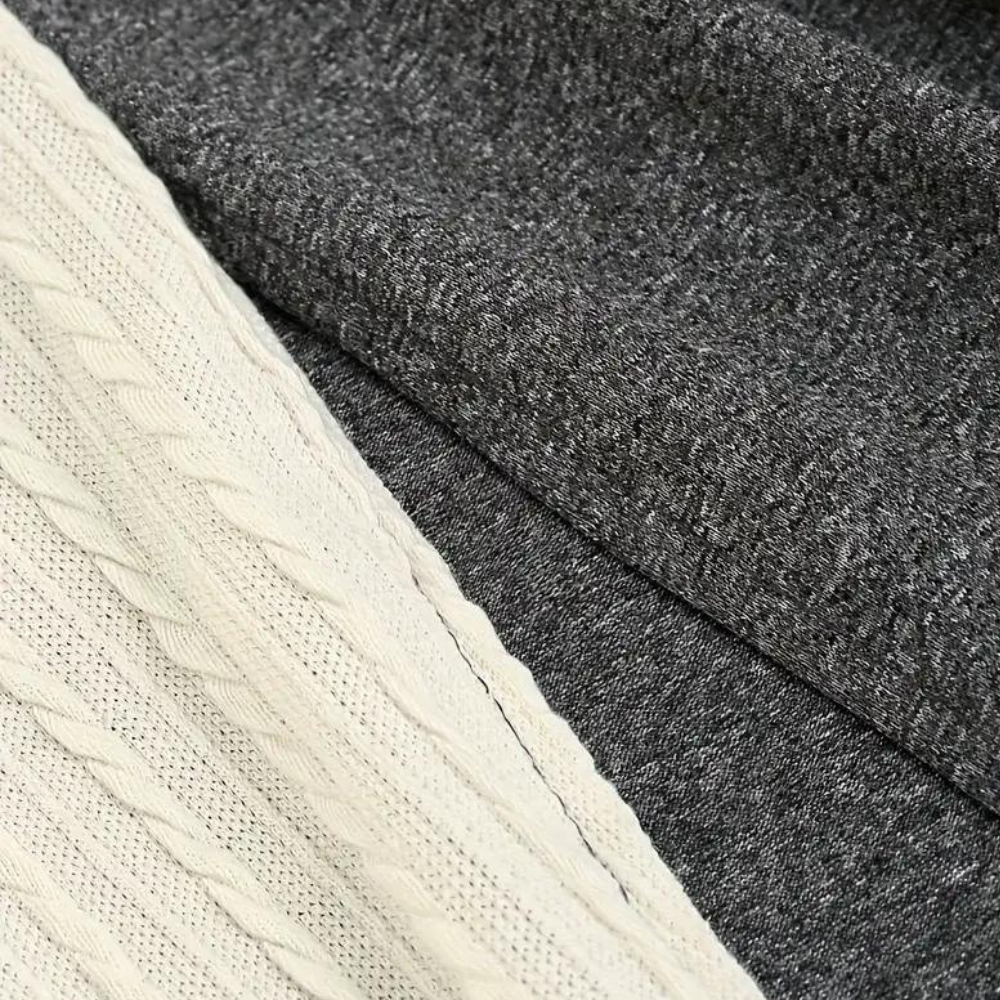 Seraphine - Casual color block winterjurk voor dames