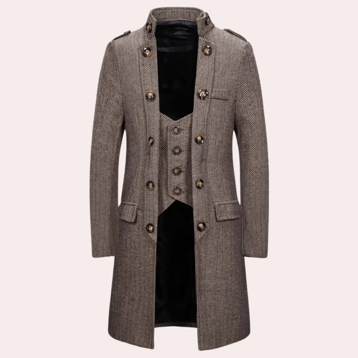 JOHNNY - Trendy Halflange Overjas voor Heren