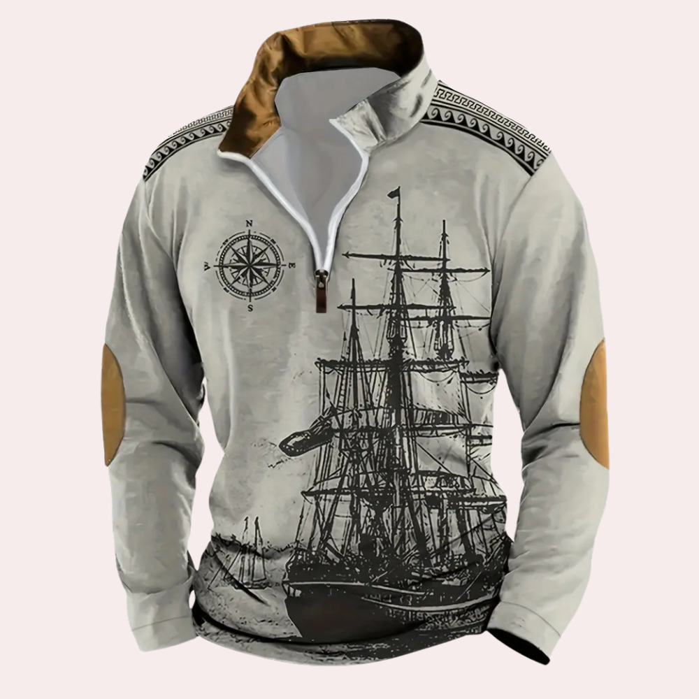 GERALD - Comfortabel Sweatshirt voor Heren