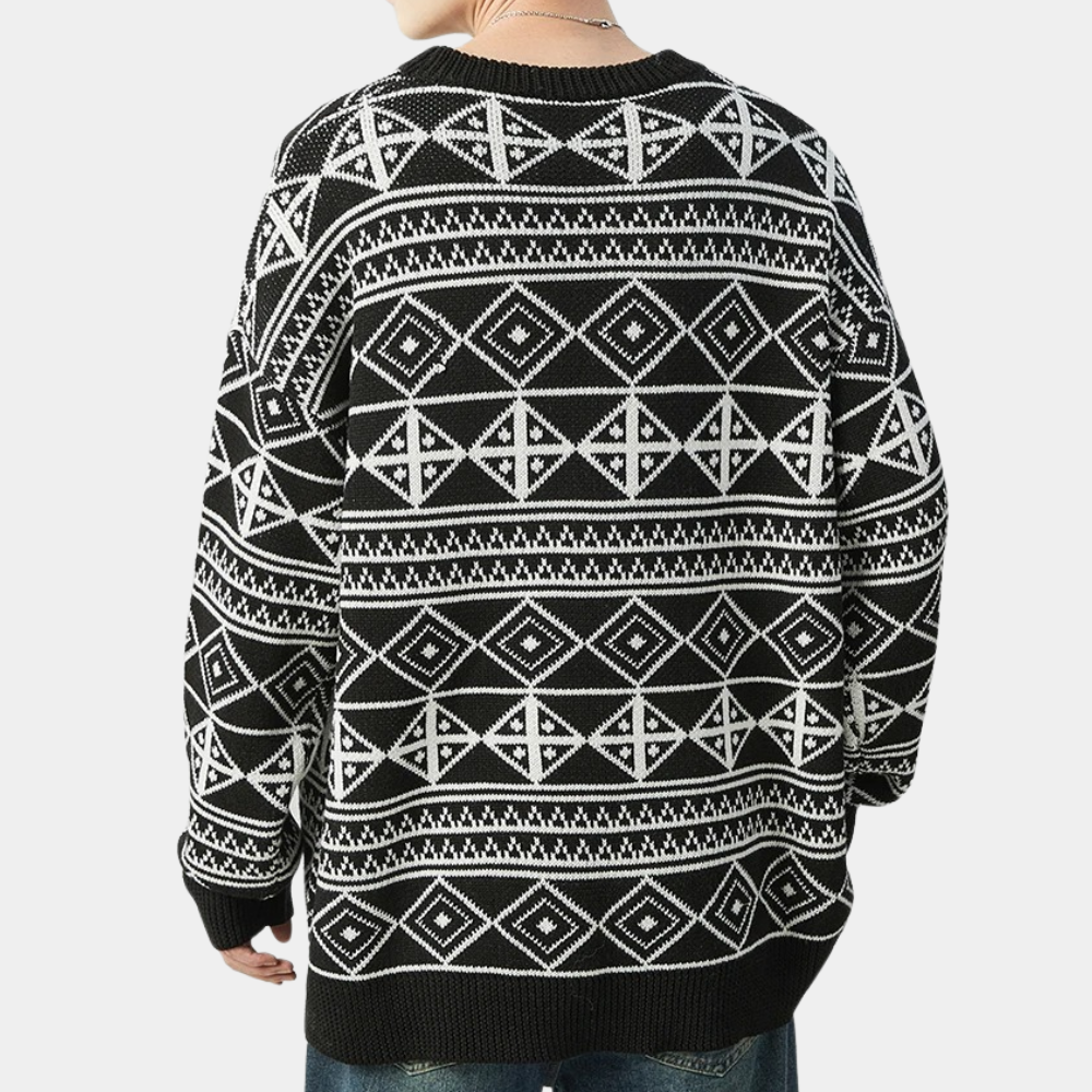 ADAM - Elegante Gebreide Trui voor Heren