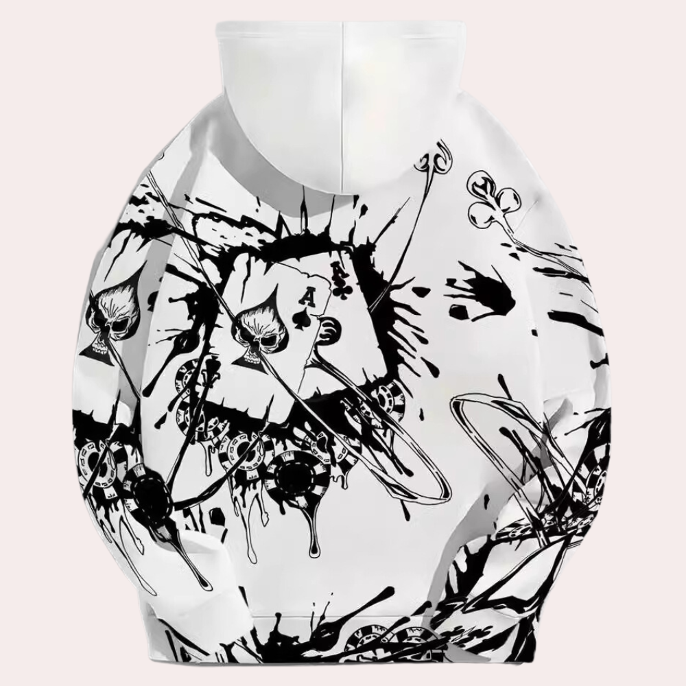 DALE - Moderne Bedrukte Hoodie voor Heren