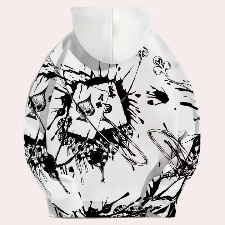 DALE - Moderne Bedrukte Hoodie voor Heren