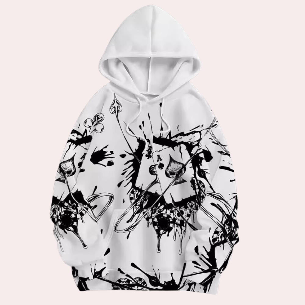 DALE - Moderne Bedrukte Hoodie voor Heren