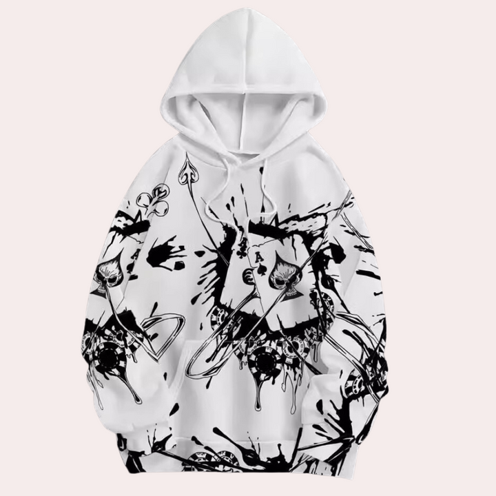 DALE - Moderne Bedrukte Hoodie voor Heren