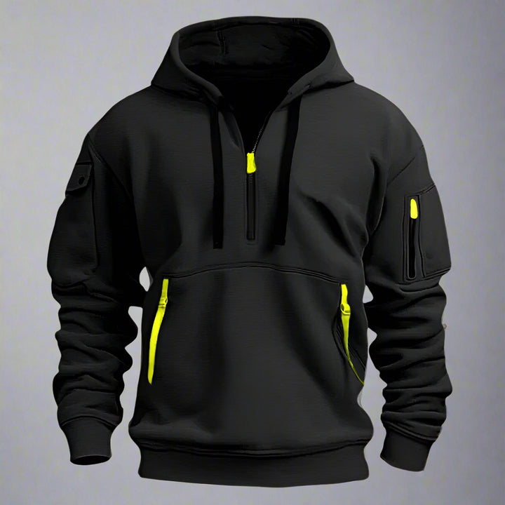 Mannen | Sweatshirt met capuchon en strak ontwerp