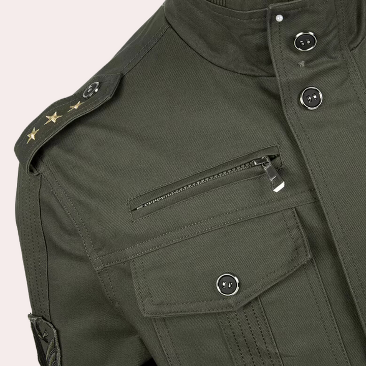 MAXIM - klassieke Multipocketjas voor Heren