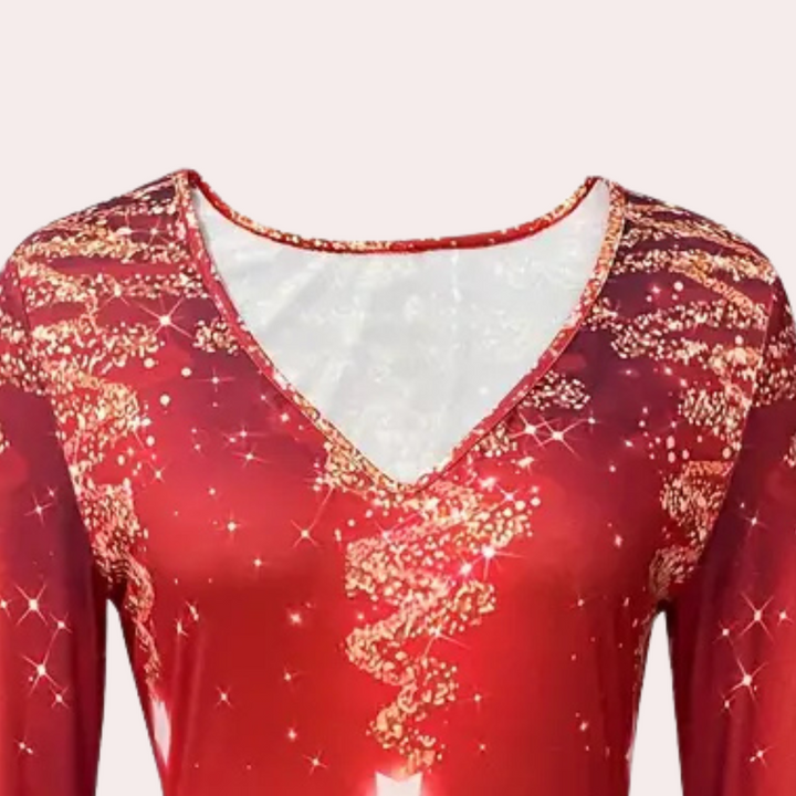 OSANA - Comfortabele Kerstjurk voor Dames