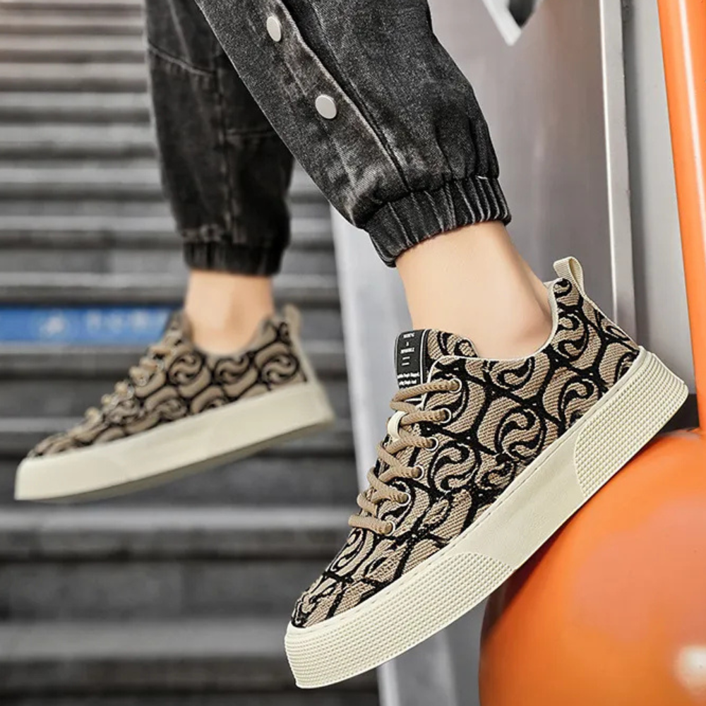 HARIS - Moderne Canvas Schoenen voor Heren