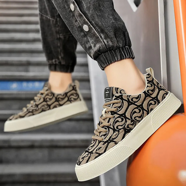 HARIS - Moderne Canvas Schoenen voor Heren