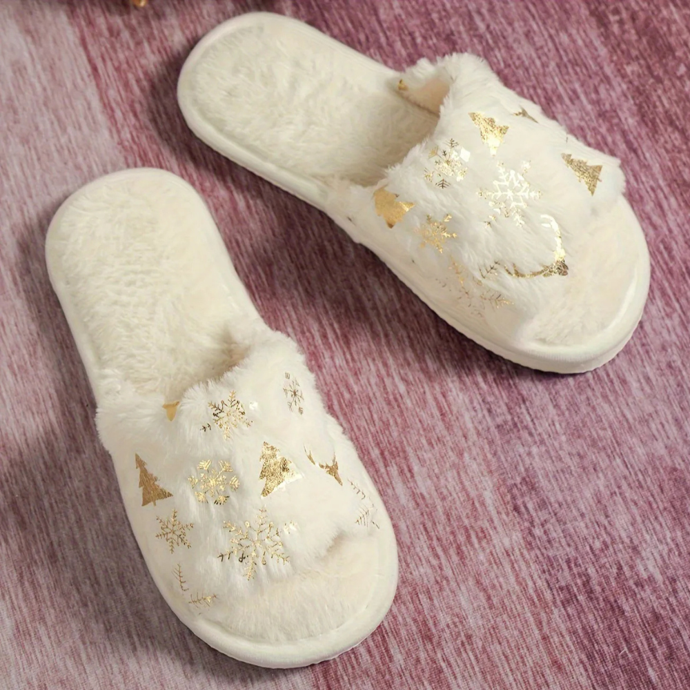 GABBIE - Elegante Kerstpantoffels voor Dames