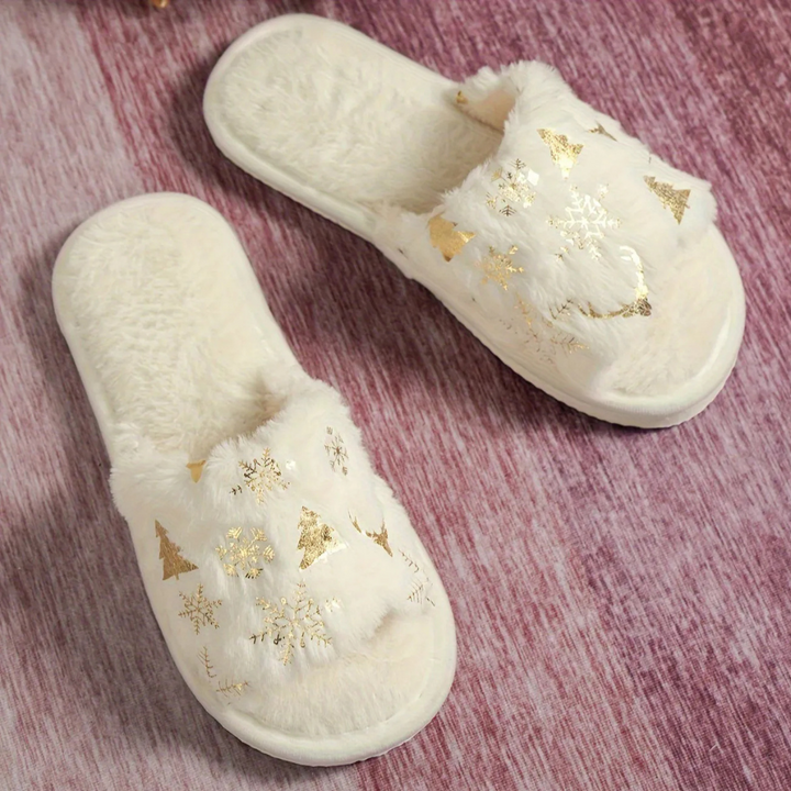 GABBIE - Elegante Kerstpantoffels voor Dames