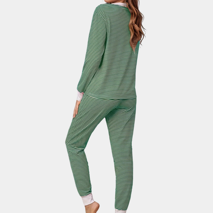 ALUNA - Stijlvolle Pyjamaset voor Dames