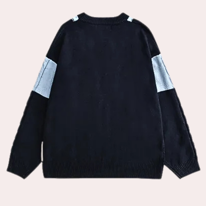 CURTIS - Trendy Gebreide Trui voor Heren
