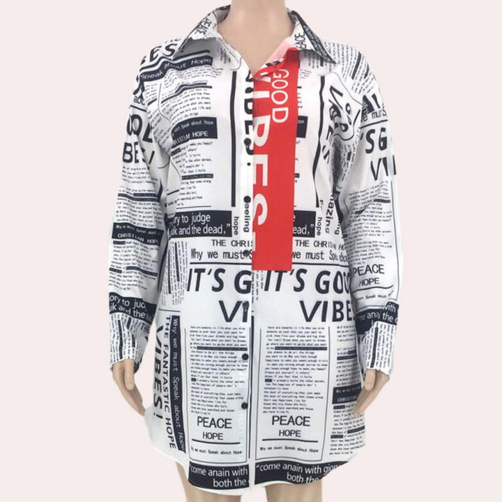 HINANO - Stijlvolle Jurk Met Print voor Dames