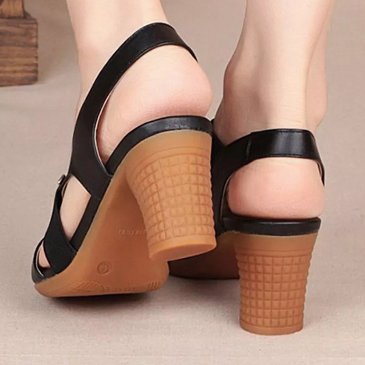 CAMELLA - Verfijnde Dikke Hak Sandalen voor Vrouwen