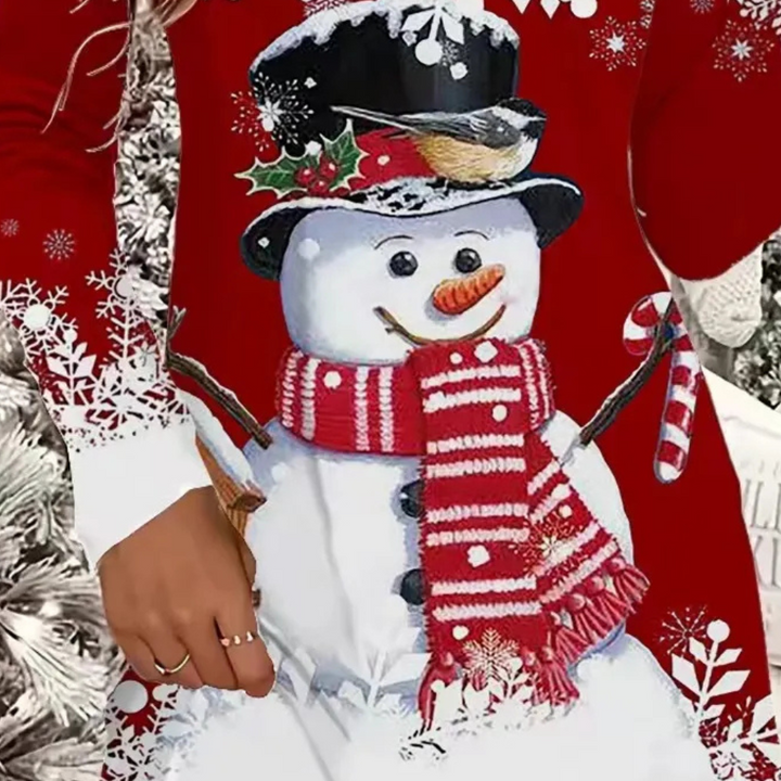 ONDINA - Elegante Kerstjurk voor Dames