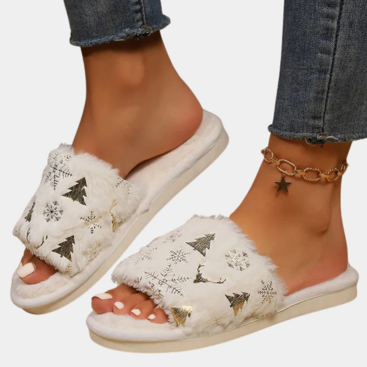 GABBIE - Elegante Kerstpantoffels voor Dames