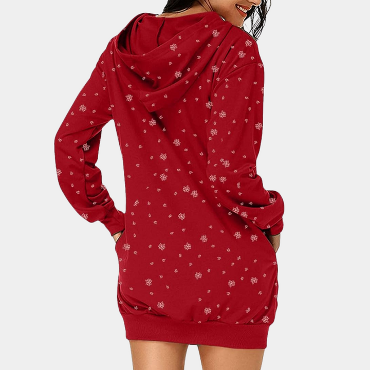 NADALIA - Elegante Kerstjurk voor Dames