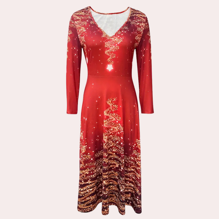OSANA - Comfortabele Kerstjurk voor Dames