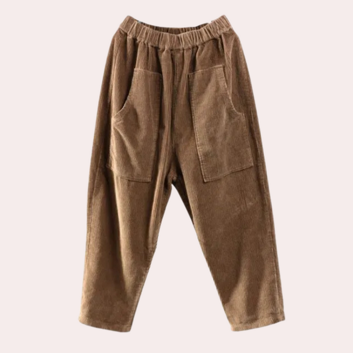 LAIA - Comfortabele Corduroy Broek voor Dames