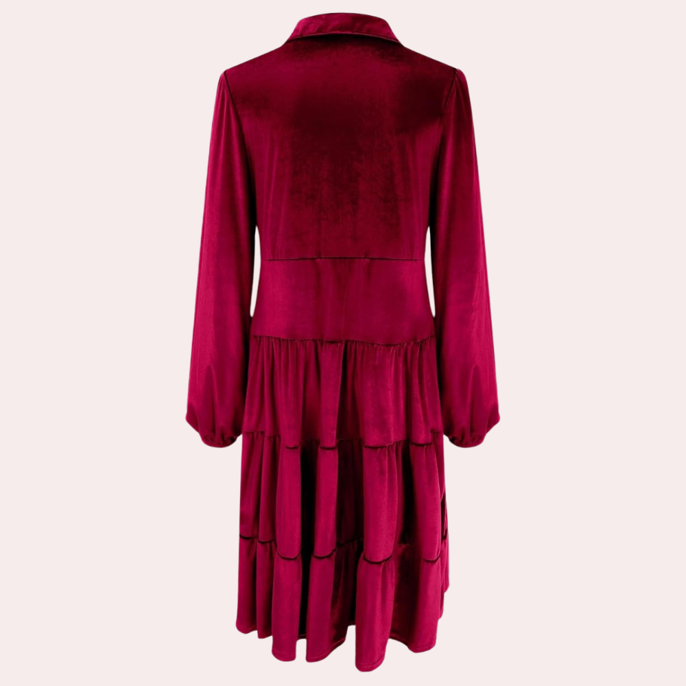 ALIYAH - Trendy Lange Jurk voor Dames