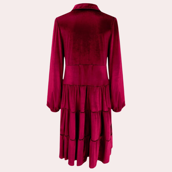 ALIYAH - Trendy Lange Jurk voor Dames