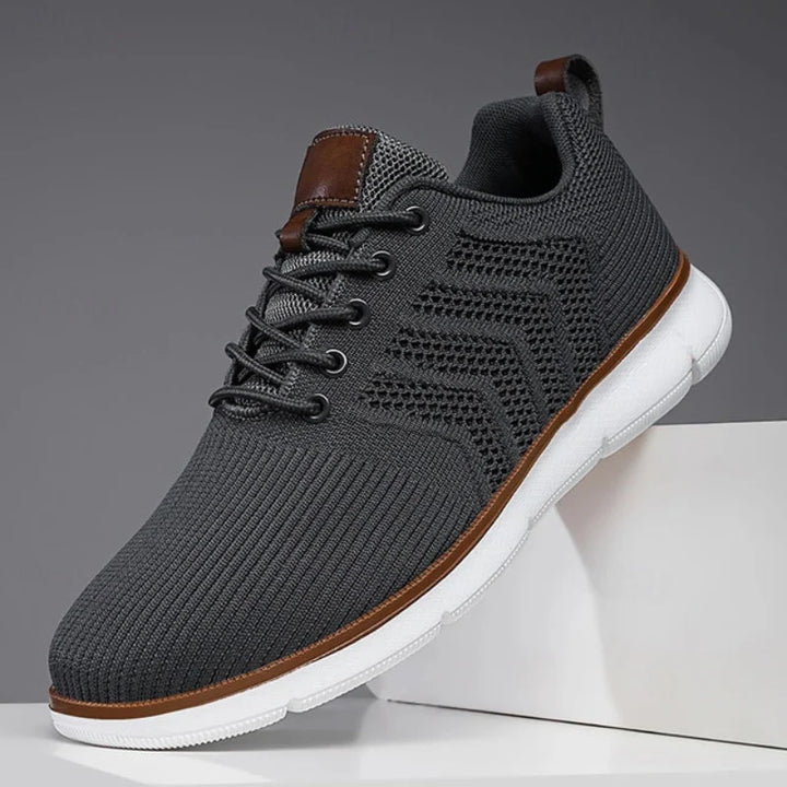 Mannen | Veter schoenen met gebreide uitstraling