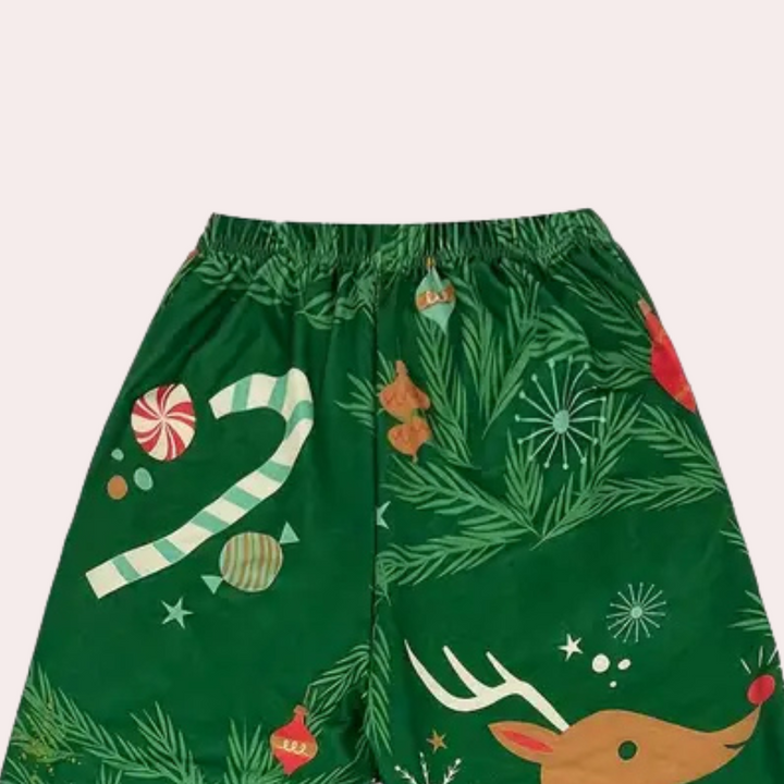 GLAUCIA - Luxe Kerst Jogger voor Dames